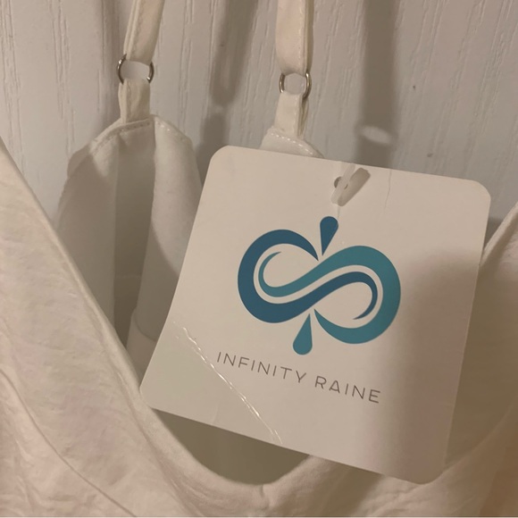 Infinity raine button down tank top blouse - Picture 3 of 6